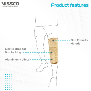 Vissco PC 0702 adjustable knee brace for daily use