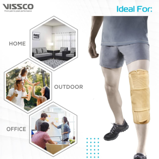 Orthopedic short knee support brace – Vissco PC 0702