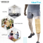 Vissco PC 0702 Knee Brace Short – Adjustable Knee Brace for Stability | Short Knee Support Brace (14'') Vissco PC 0702 Knee Brace Short – Adjustable Knee Brace for Stability | Short Knee Support Brace (14'')