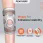 Vissco PC 1404 A Closed Type Knee Support | Comfortable & Durable Orthopedic Knee Brace for Daily Use