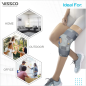 Vissco PC 1404B Open Type Hinged Patella Knee Brace | Neoprene Adjustable Knee Support for Stability & Pain Relief Vissco PC 1404B Open Type Hinged Patella Knee Brace | Neoprene Adjustable Knee Support for Stability & Pain Relief