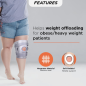 Vissco PC 1431 Neoprene Hinged Knee Stabilizer | Adjustable Orthopedic Knee Brace for Pain Relief & Joint Support Vissco PC 1431 Neoprene Hinged Knee Stabilizer | Adjustable Orthopedic Knee Brace for Pain Relief & Joint Support