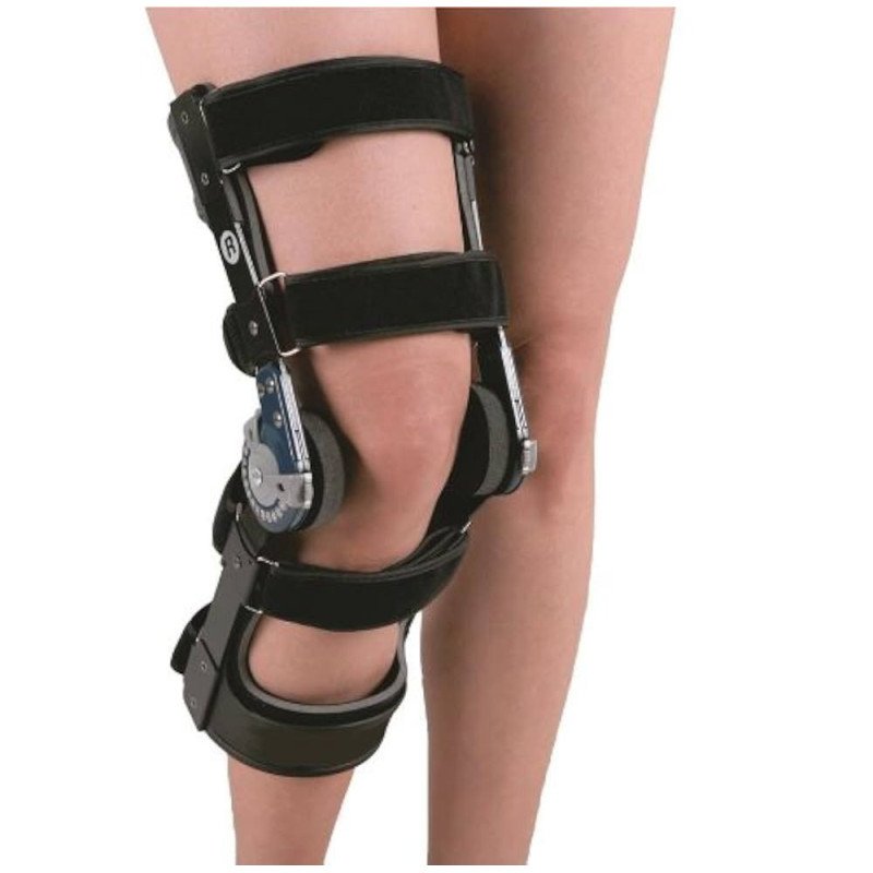 Vissco PC 0755 ROM Knee Brace Fixed Height | Adjustable Range of Motion Knee Support for Post-Surgical Rehabilitation Vissco PC 0755 ROM Knee Brace Fixed Height | Adjustable Range of Motion Knee Support for Post-Surgical Rehabilitation