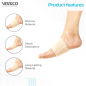 Vissco Metatarsal Cushion Support PC 0722 – Soft Gel Foot Cushion Pad for Pain Relief & Comfort Vissco Metatarsal Cushion Support PC 0722 – Soft Gel Foot Cushion Pad for Pain Relief & Comfort