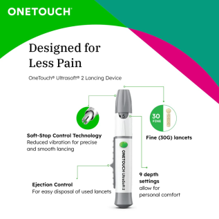One Touch Select Plus Glucometer with 50 Test Strips