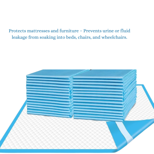 Rossify Super Absorbent Underpads 90X60 cm | Disposable Bed Protector Pads