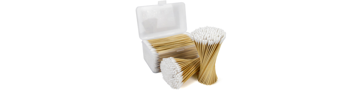 Cotton and Swabs for Medical & Personal Use